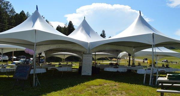 Tables, Tents and Chairs #partyrentals