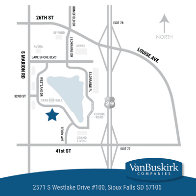 Map to our new office building!