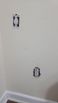 Electrical outlet replacement