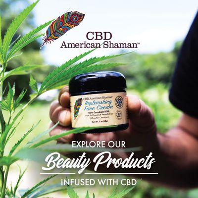 Explore our CBD-Infused Beauty Products today!