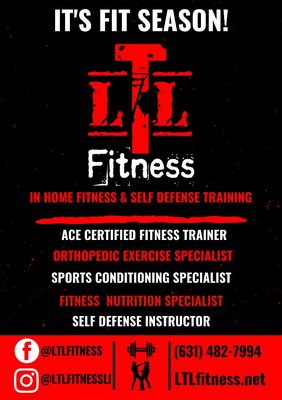 In-Home Personal Training, and Self Defense Instruction.

No gym membership required, and no equipment needed. 

Contact us to get started!