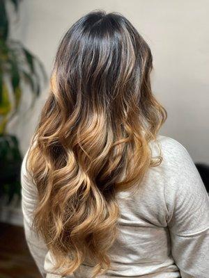 Ombré balayage