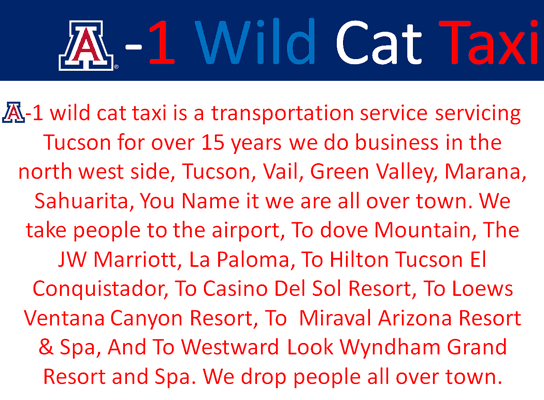 A 1 Wild Cat Taxi