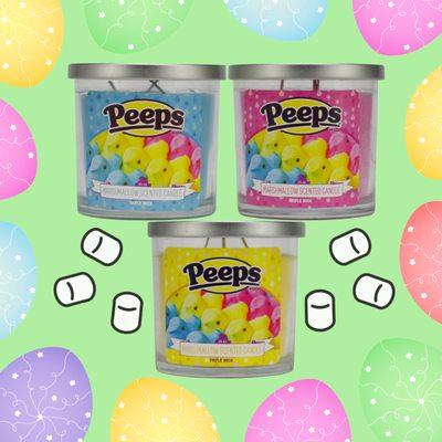 Peeps Marshmallow Candles