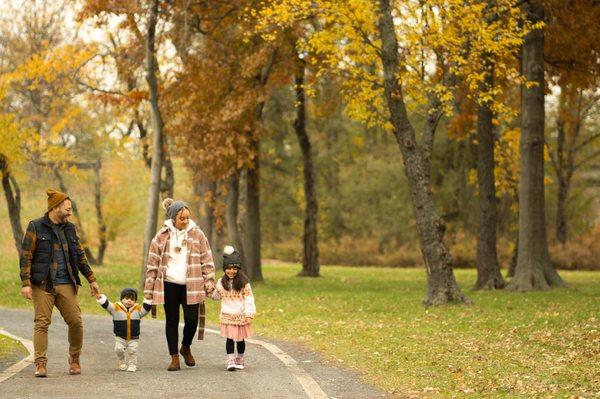 fall family portrait