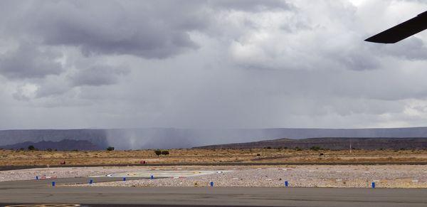 Snow moving in