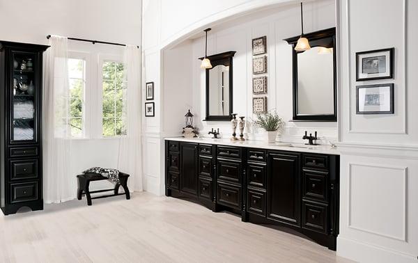 Wellborn Elegant Bath Series
 Granbury Design
 Savannah Doors
 Midnight Finish