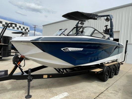 We got this beautiful Super Nautique boat fully detailed for the awesome guys out at Action Watersports in Arvada for delivery.