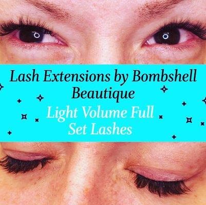 Full Set Volume Lashes !