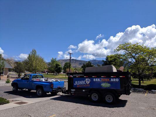 Beautiful day in Albuquerque, call the trash pickup experts today!