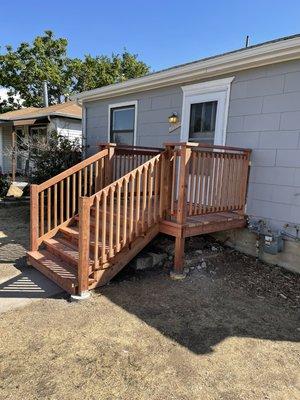 We tackle decks, porches, etc...