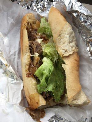 Philly cheesesteak