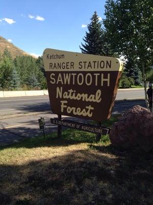 Sawtooth National Forest Ranger Station