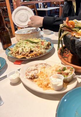 Nachos and Quesadilla