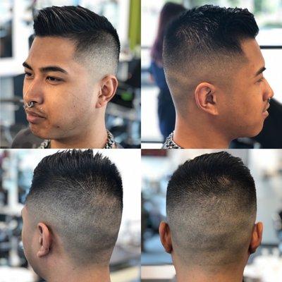 Fresh fades on DECK!
 
 Cut by Thi-An