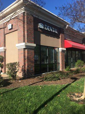 Dr. Bajwa's dental office is conveniently located next to Safeway in the Green Valley Shopping Center.