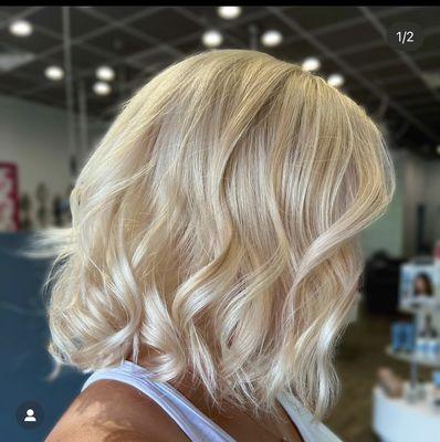 All over blonde