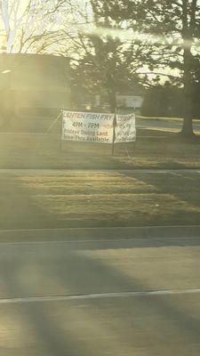 One of the many local churches doing a Friday Fish Fry for Lent, 4pm-7pm. Everyone is WELCOME!!!