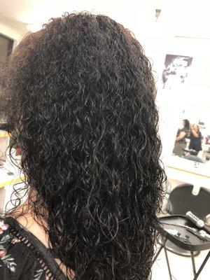 Perm done beautifully by Klara.