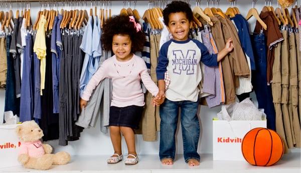 Kidville Boutique sells the hottest clothes and toys for infants, toddlers and kids.