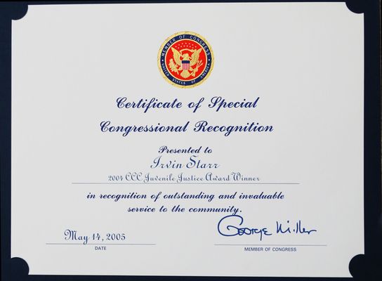 Thank You Congressman