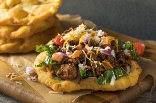 Fry bread tacos