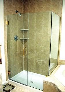 Frameless Shower Doors.