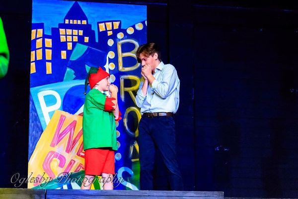 Elf, Jr. on stage