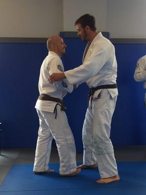 One of coach Anthony's promotions with Professor Steve