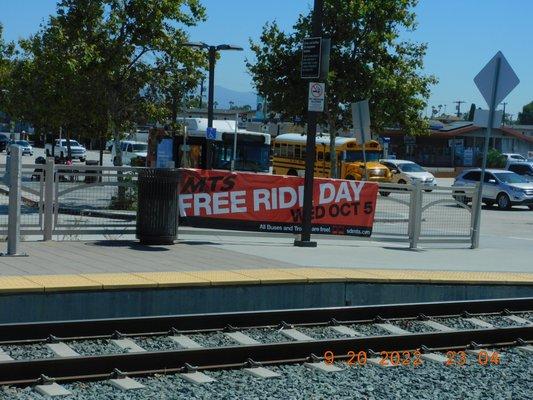 A special event that is coming on October 5th free ride day its a day to come and relax .