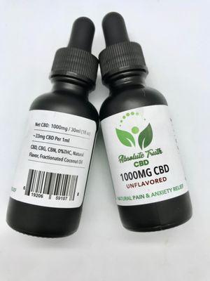 1000mg Broad Spectrum Ticture (no thc)