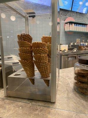 Waffle cones