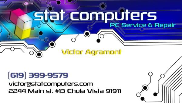 New business card design.