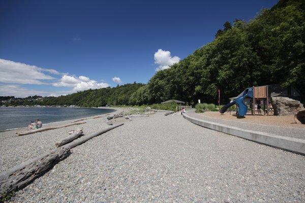 Seahurst Park Beach, looking North