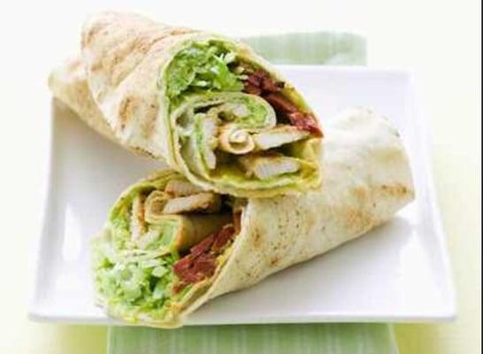 Chicken Caesar wrap