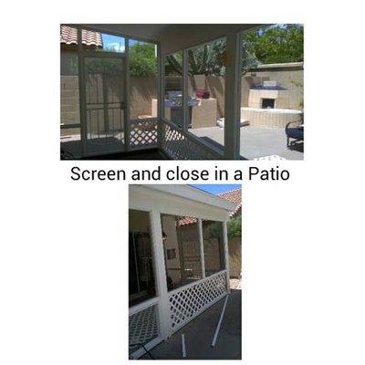 SCREENED IN PATIO