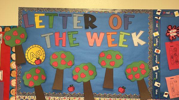 Letter of the week "Aa"