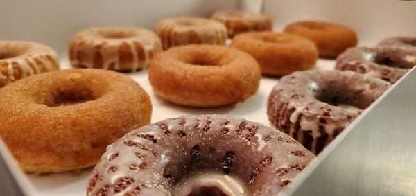 Dozen of assorted Vegan donuts