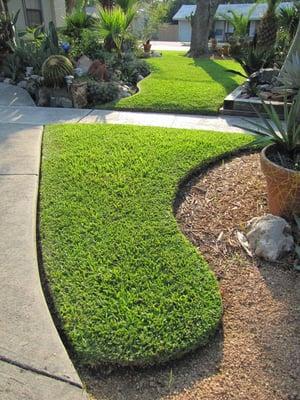 We think lawns should be small and fabulous, not large and average.