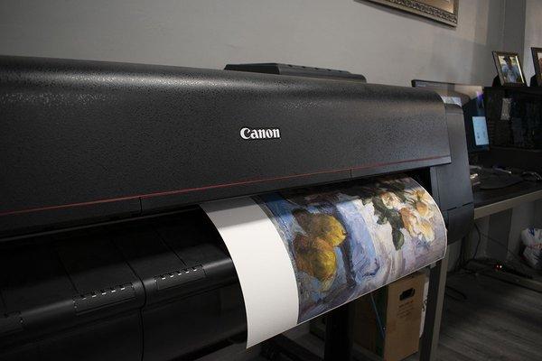 Print beautiful artwork with our large format Canon Pro-4100