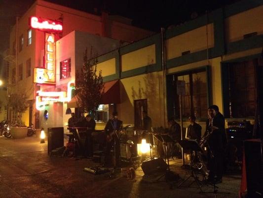 Live music all evening on First Friday