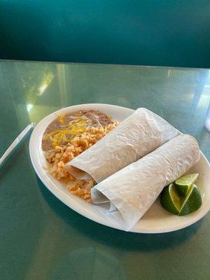 Steak n chik taco combo