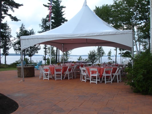 20'x20' High Peaked Frame Tent