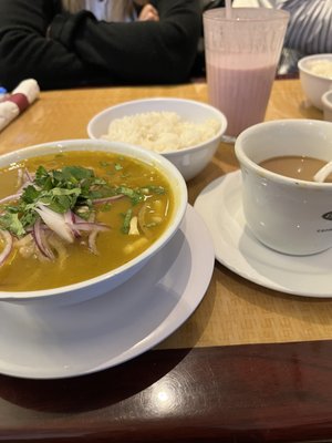 Fish stew (encebollado de pescado)