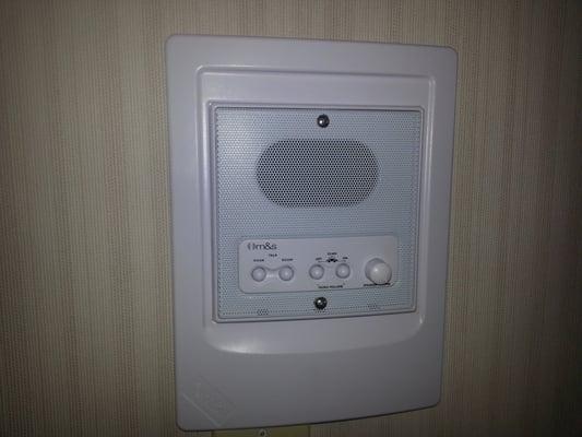 Retro fit intercom speaker panel