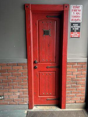 This is a classic old door that give me an old time vibe