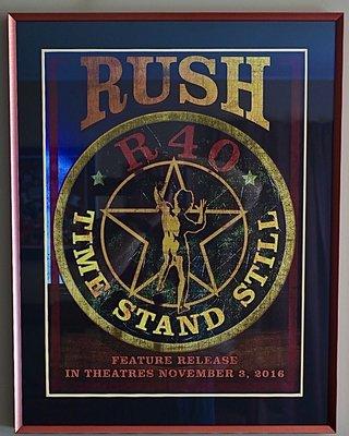 Rush lithograph