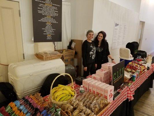 We had a table at the Brooklyn Folk Festival (2018)! Please reach out if you need a snack vendor for your festival, party or event!