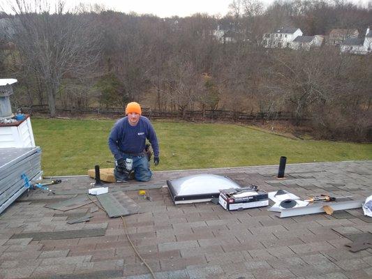 Skylight repair and rebuildin West Windsor nj