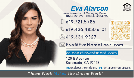 Eva Alarcon Loan Consultant | Managing Broker